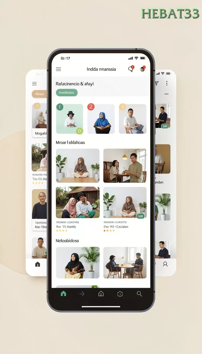 Cuplikan layar MT777 — halaman utama