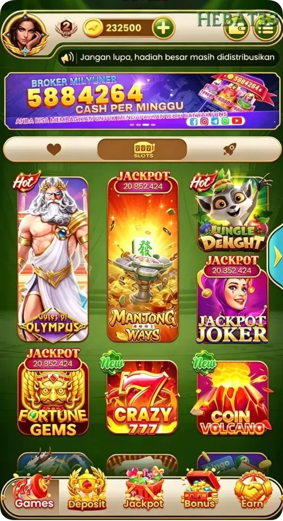 Cuplikan layar WINTER4D — pengaturan akun